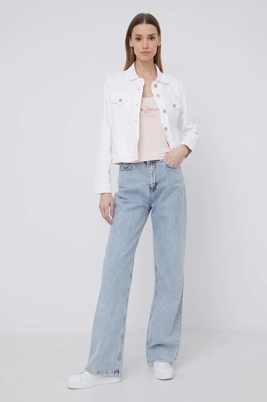 

Топ Pepe Jeans Dunia N жіночий колір рожевий
