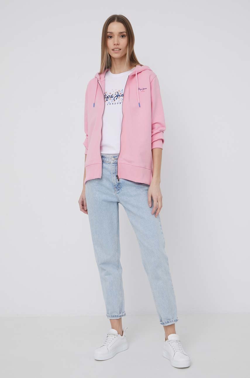 

Футболка Pepe Jeans Bego женская цвет белый