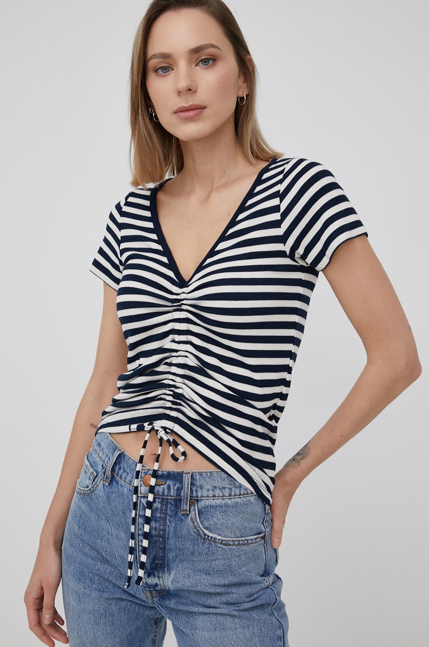 

Тениска Pepe Jeans Carina дамска в бяло, Бял