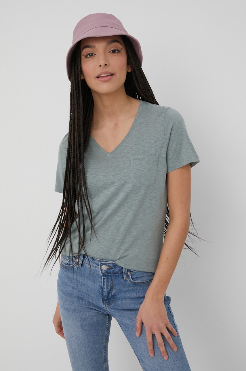 

Тениска Superdry дамски в зелено, Зелен