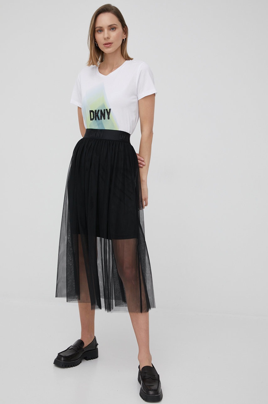 

Футболка Dkny женский цвет белый