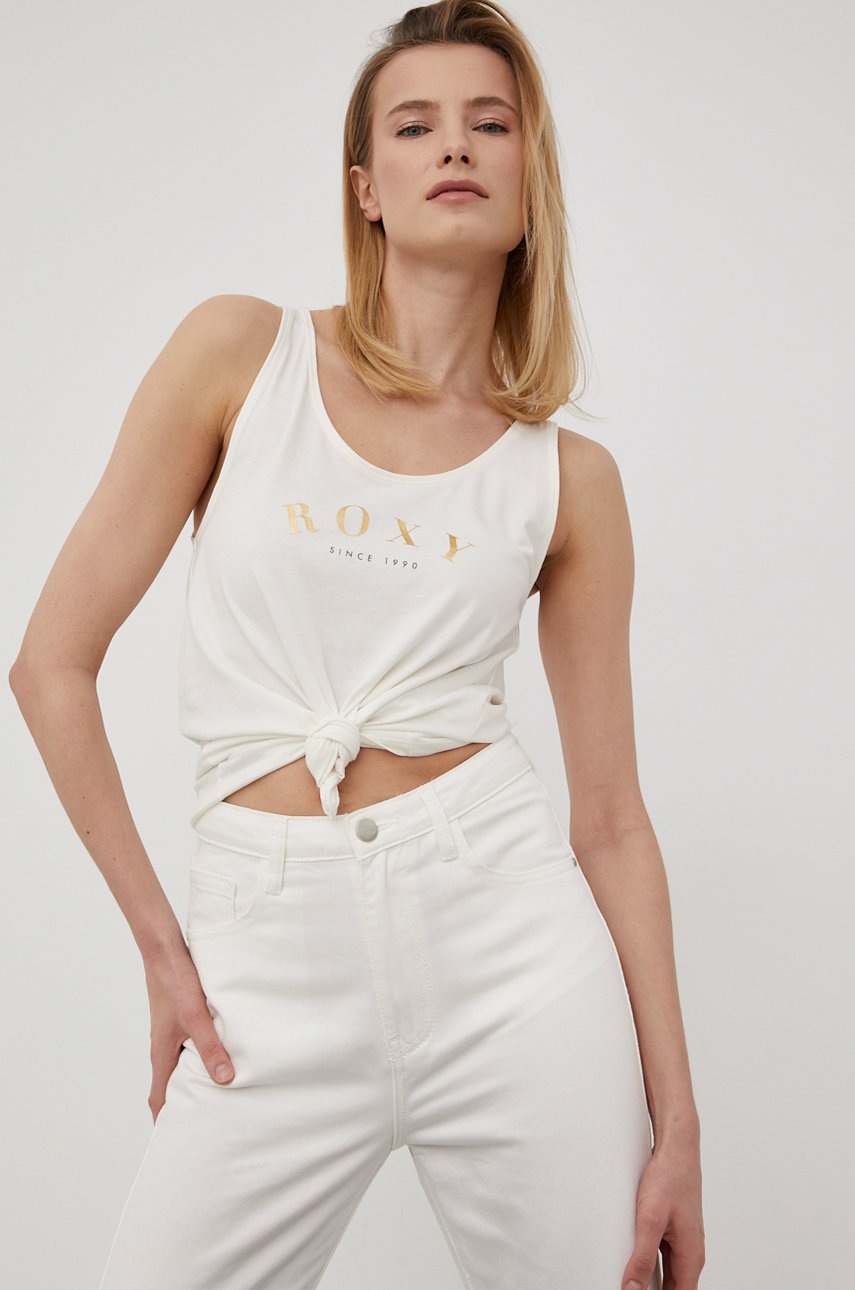 

Топ Roxy дамски в бежово, Бежов