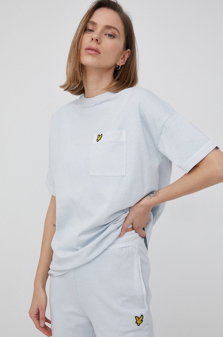 

Хлопковая футболка Lyle & Scott