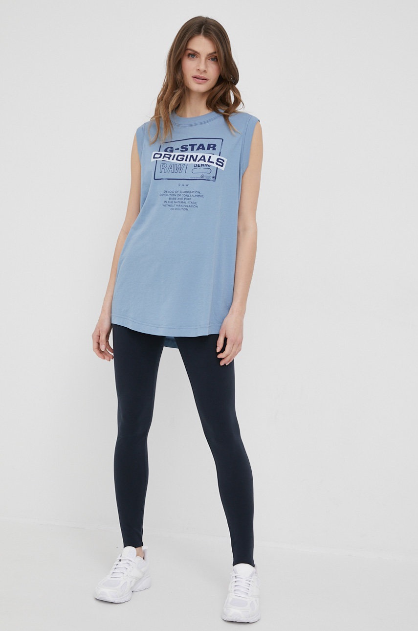 

Хлопковый топ G-Star Raw