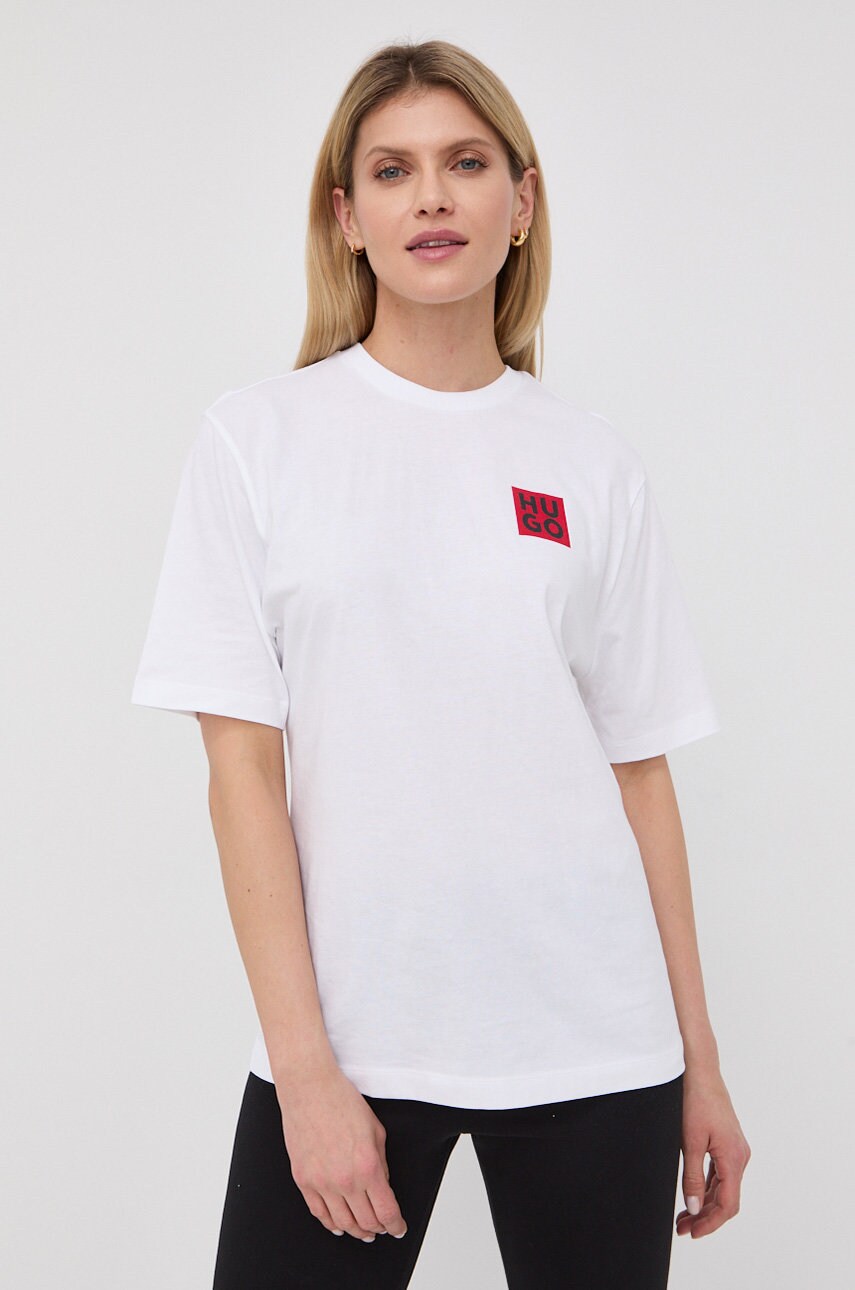 Hugo tricou femei, culoarea rosu