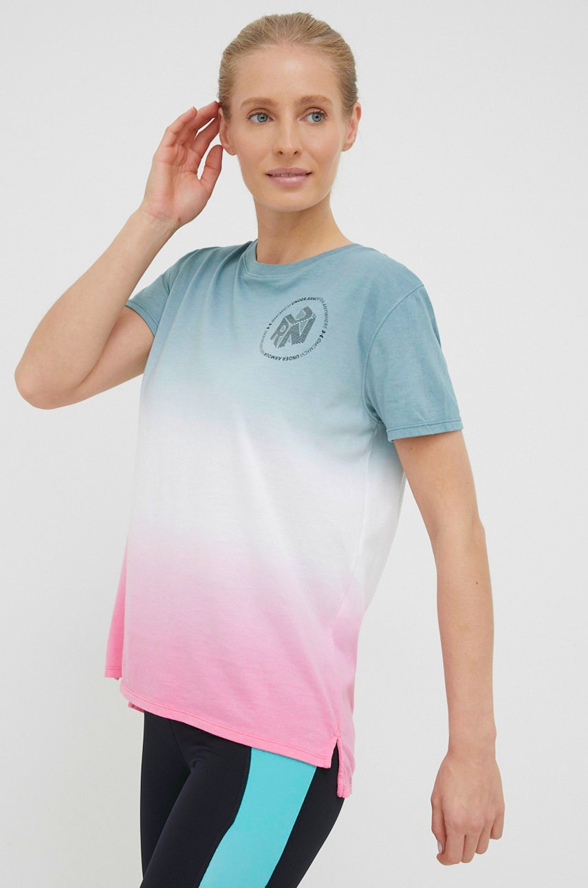 

Бігова футболка Under Armour Run Anywhere 1370340 колір рожевий