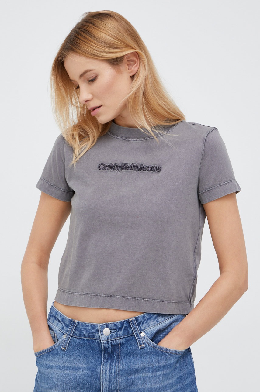 

Calvin Klein Jeans в сиво, Сив