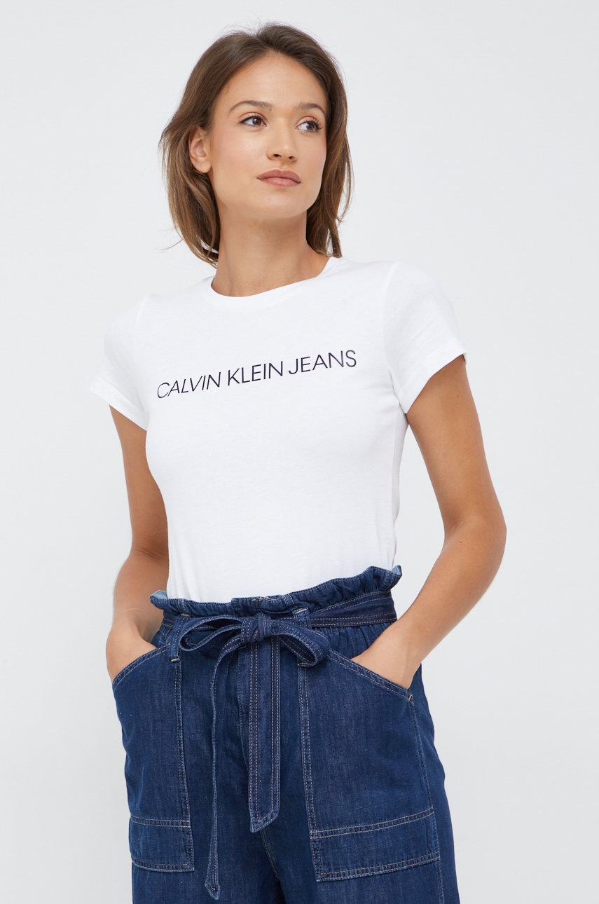 

Тениска Calvin Klein Jeans (2-pack), Черен