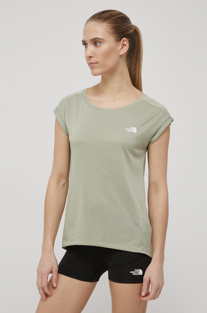 

Спортна тениска The North Face Tanken в зелено, Зелен