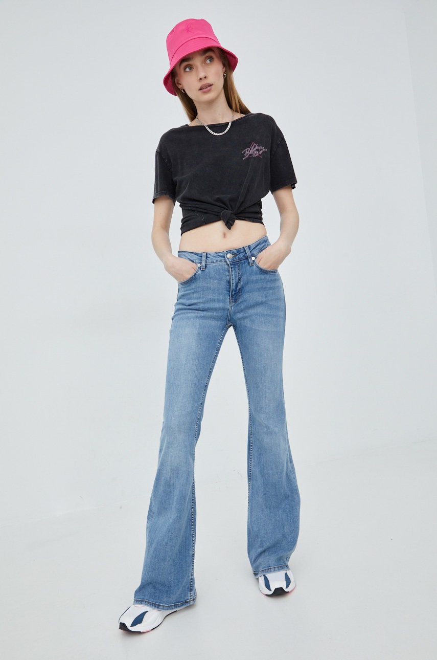 

Хлопковая футболка Billabong цвет чёрный