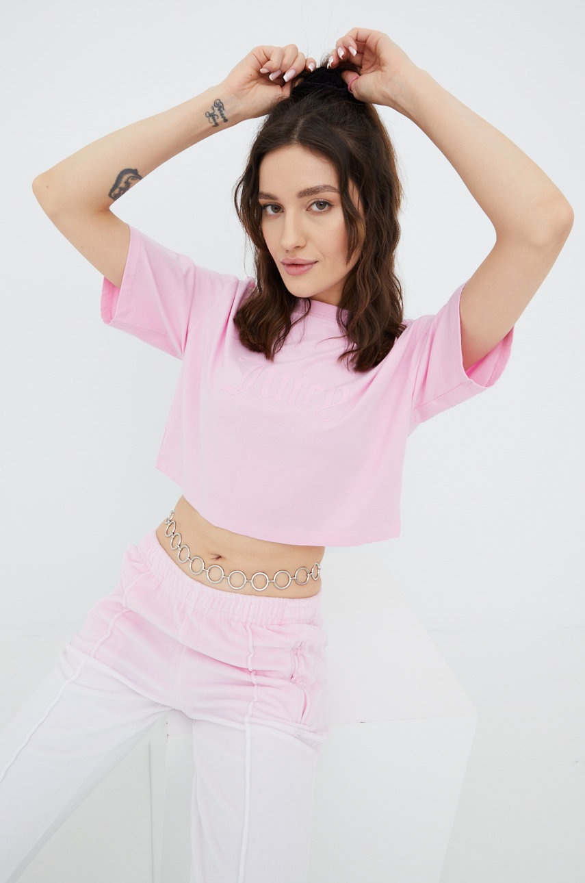 

Футболка Juicy Couture жіноча колір рожевий