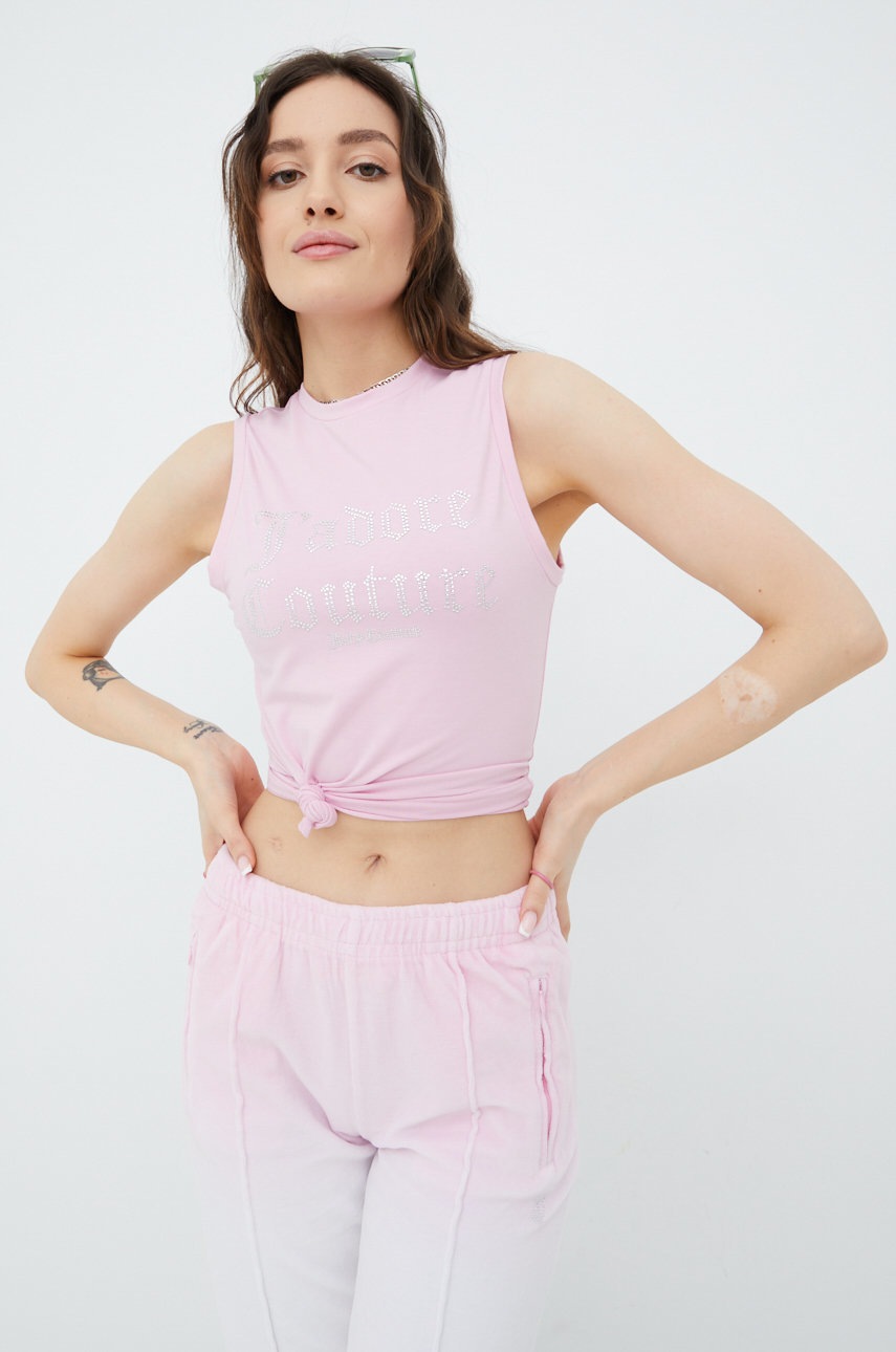 

Топ Juicy Couture жіночий колір рожевий