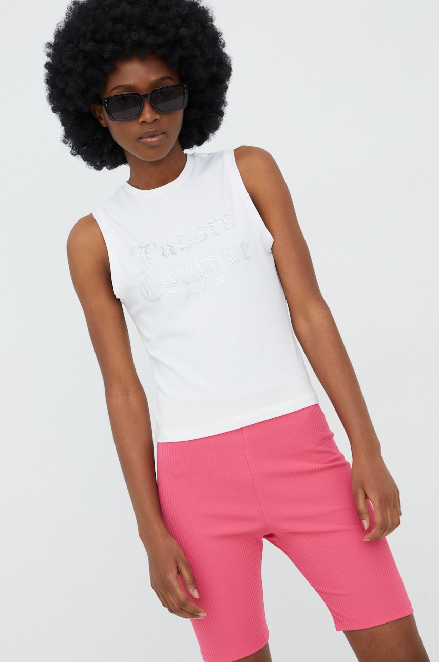 

Топ Juicy Couture женский цвет белый