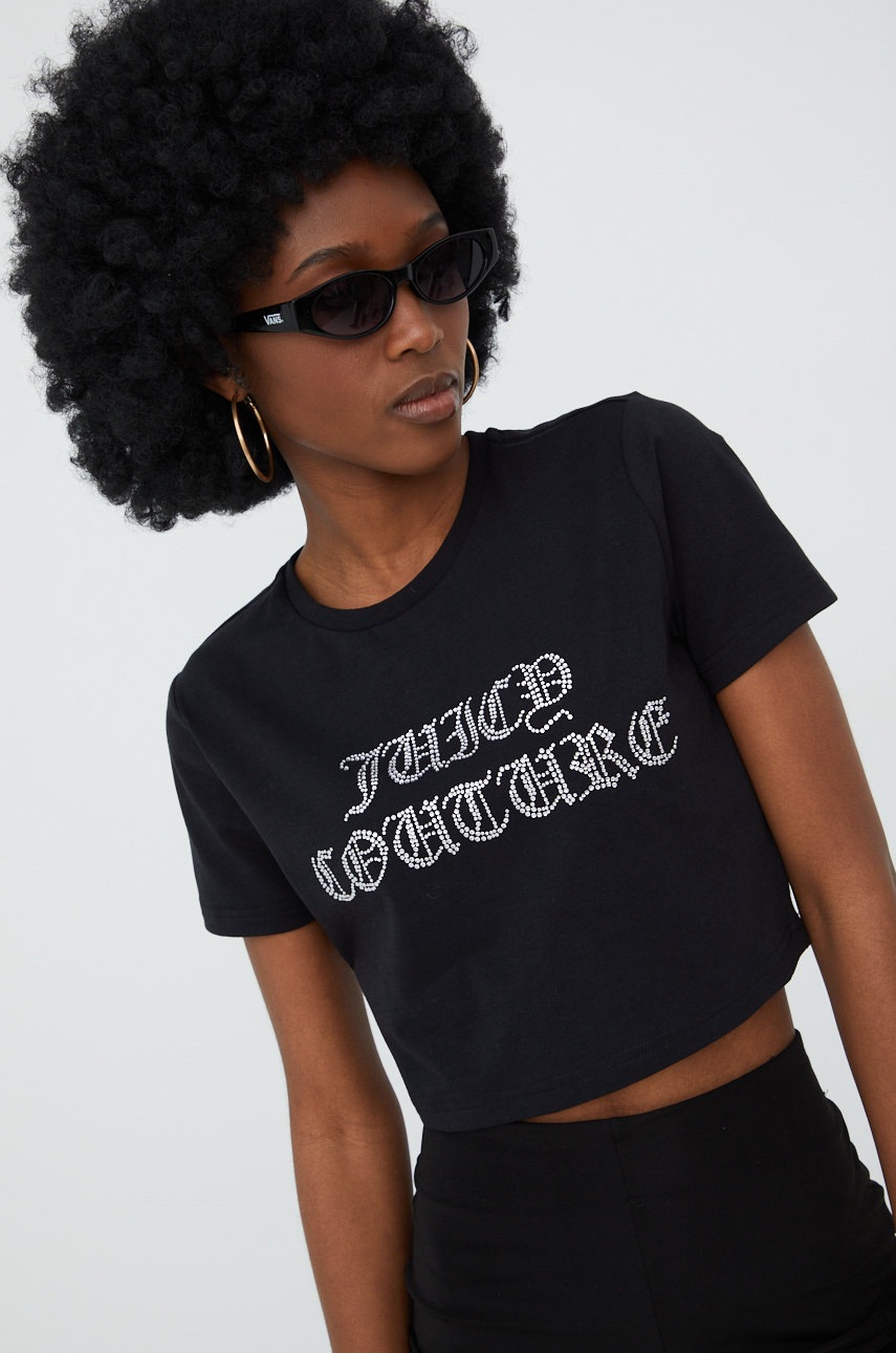 

Футболка Juicy Couture женская цвет чёрный