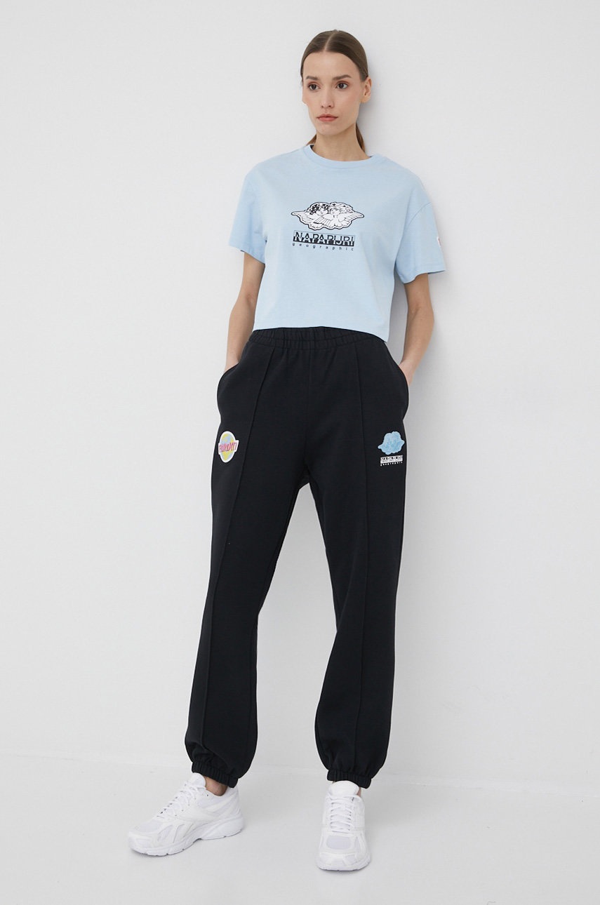 

Бавовняна футболка Napapijri Napapijri X Fiorucci