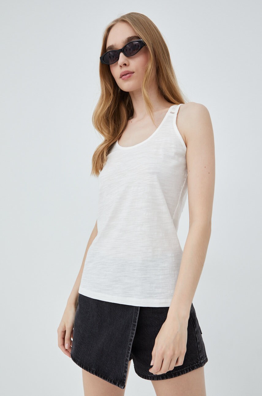 Protest top femei, culoarea alb