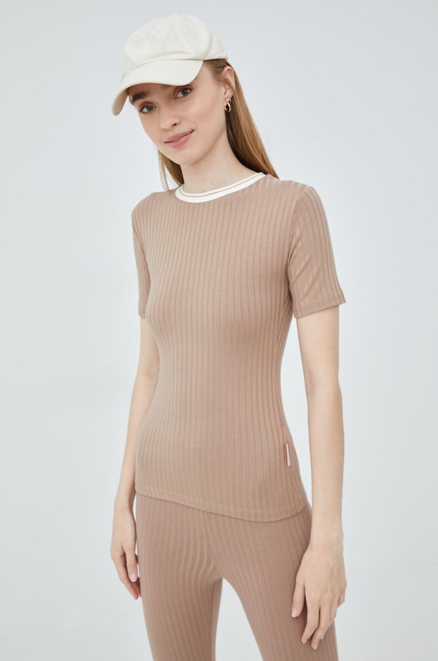 Femi stories tricou femei, culoarea bej