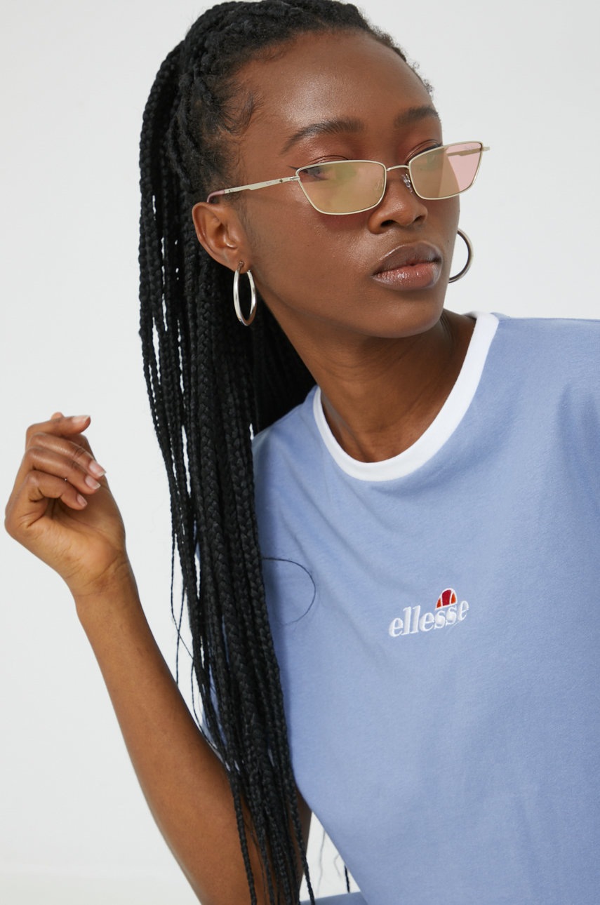 

Памучна тениска Ellesse в лилаво, Виолетов