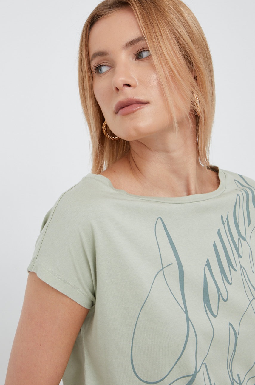 

Тениска Lauren Ralph Lauren в зелено, Зелен