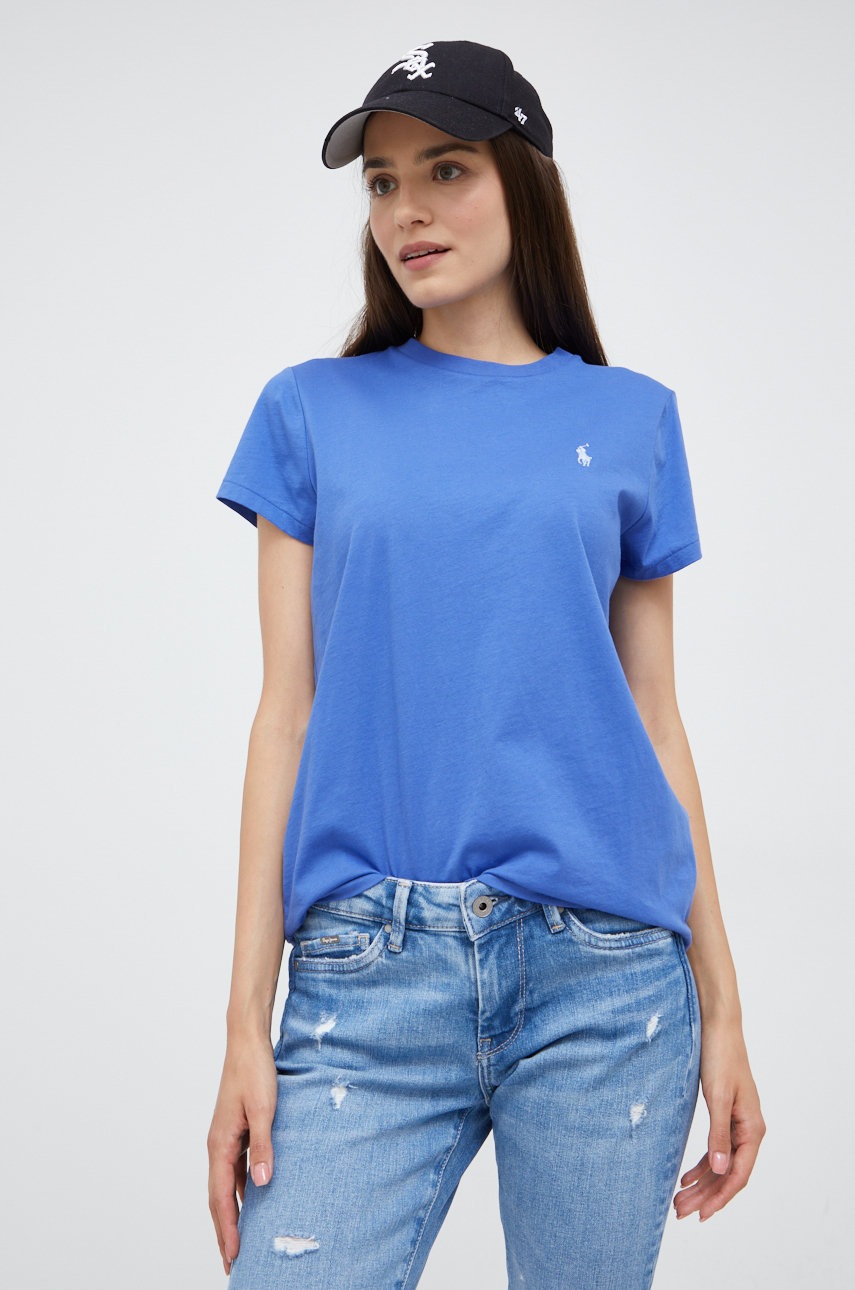 

Памучна тениска Polo Ralph Lauren, Син
