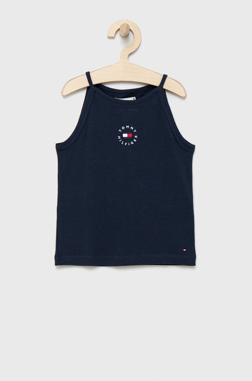 

Дитячий топ Tommy Hilfiger колір синій