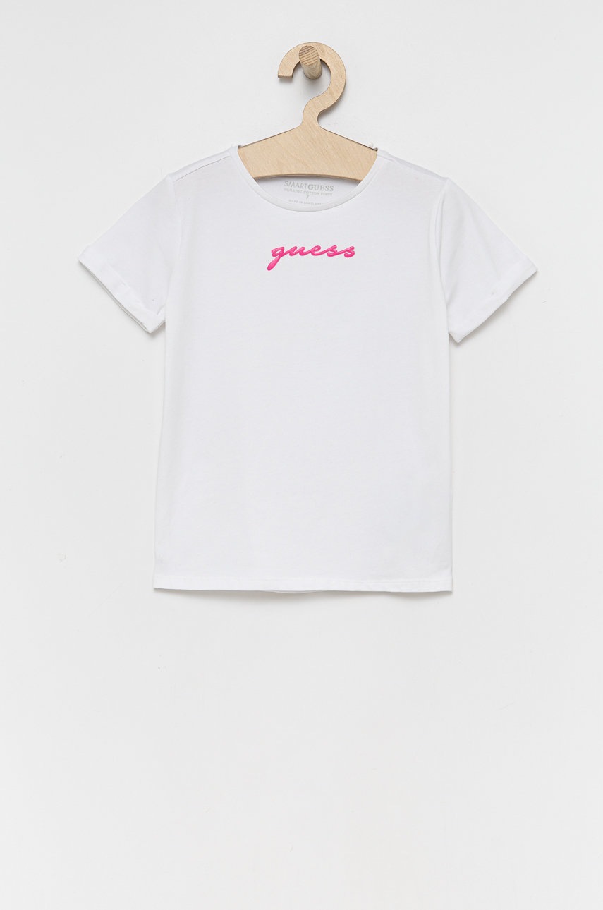 

Детская футболка Guess цвет белый