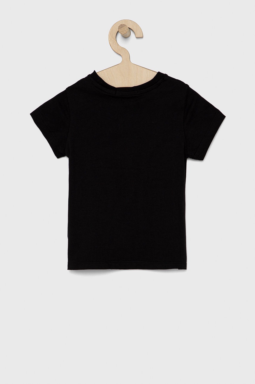 Детская хлопковая футболка Calvin Klein Jeans цвет чёрный в Житомире Детская хлопковая футболка Calvin Klein Jeans цвет чёрный в Житомире