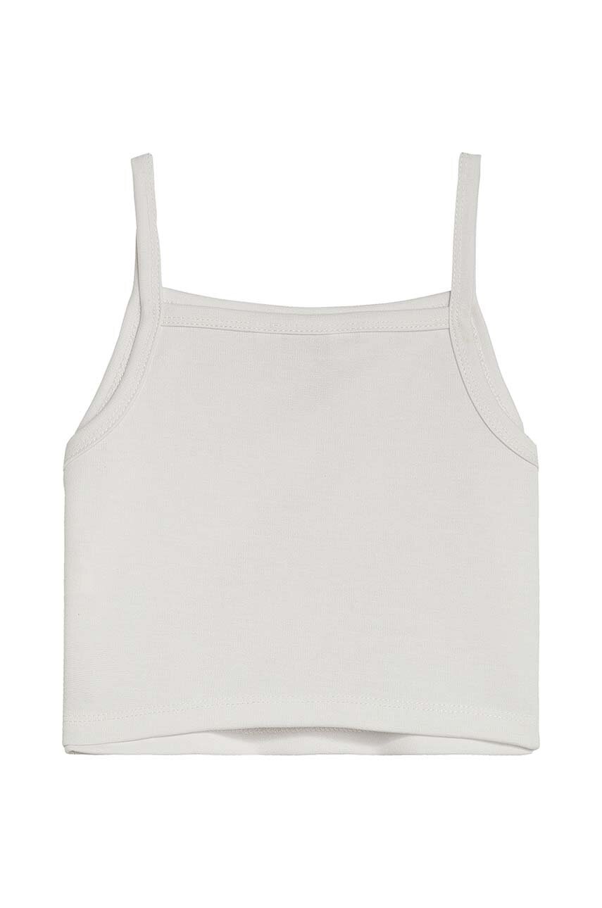 Детский топ Calvin Klein Jeans цвет белый