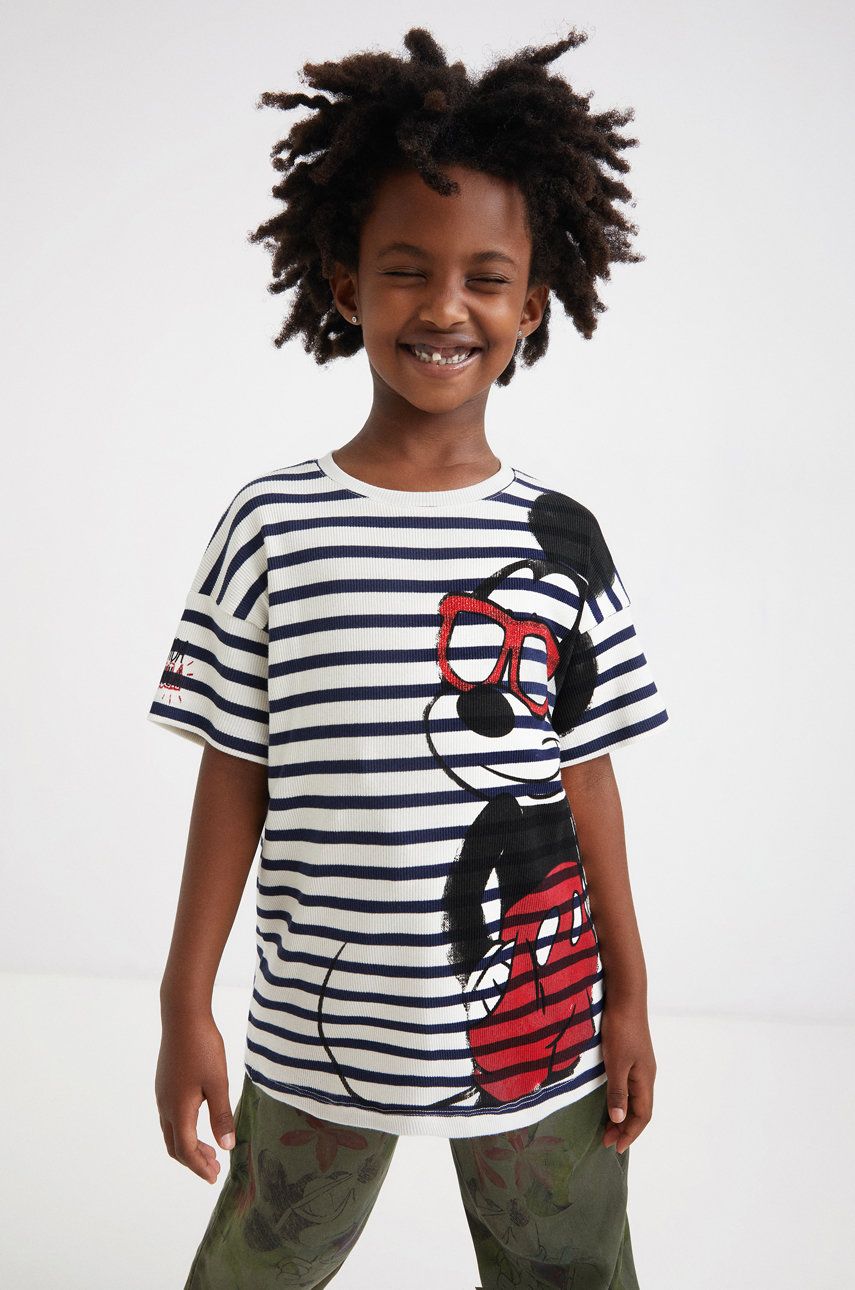 Dětské tričko Desigual - vícebarevná -  95% Bavlna