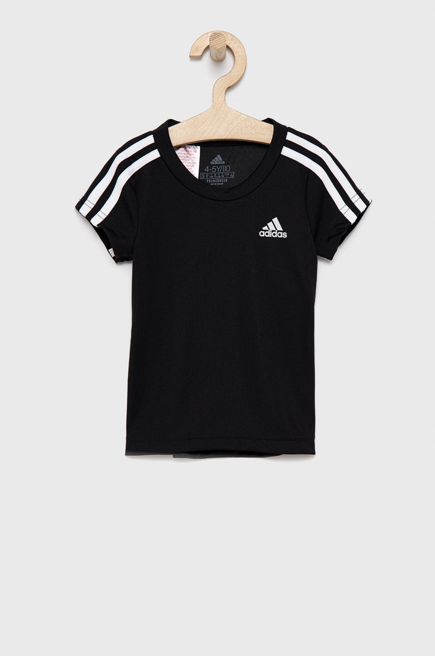 Adidas performance tricou copii culoarea negru