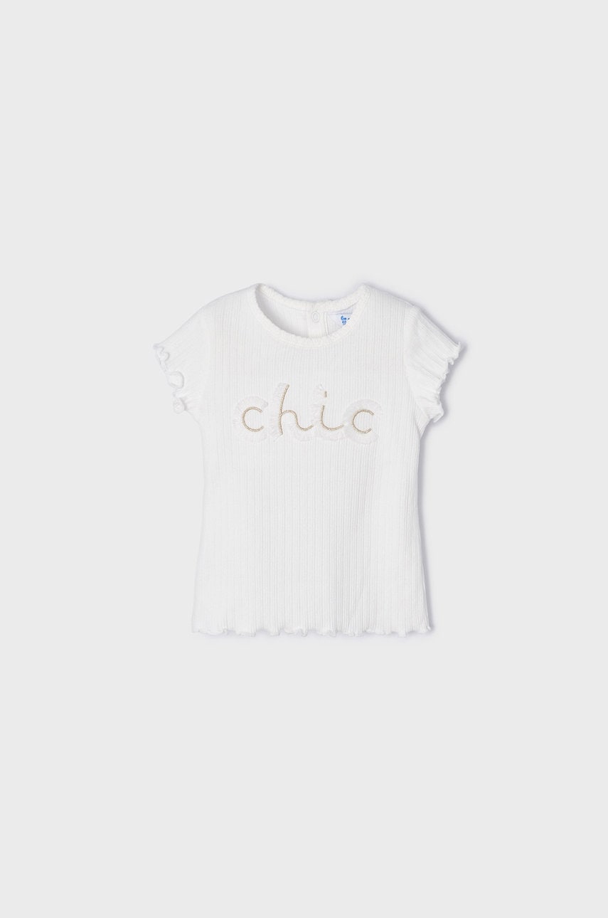 Детская футболка Mayoral цвет бежевый Детская футболка Mayoral цвет бежевый