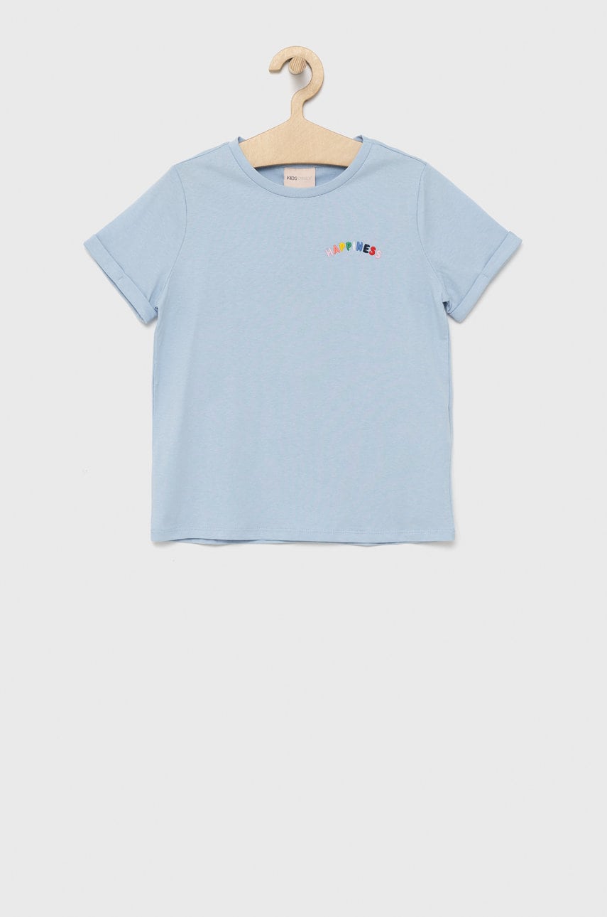 Kids Only tricou de bumbac pentru copii culoarea violet
