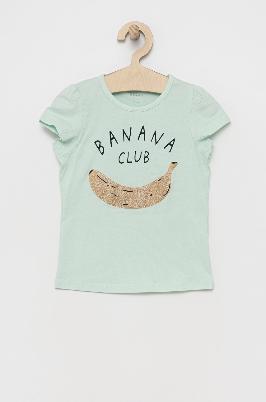 Name It tricou de bumbac pentru copii culoarea verde