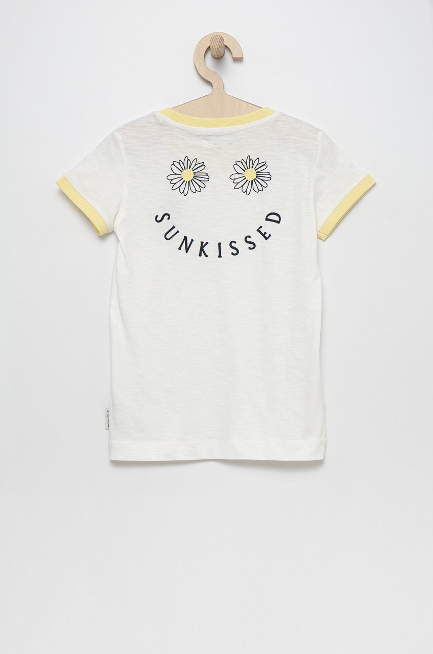 Детская хлопковая футболка Tom Tailor цвет белый в Ивано-Франковске Детская хлопковая футболка Tom Tailor цвет белый в Ивано-Франковске