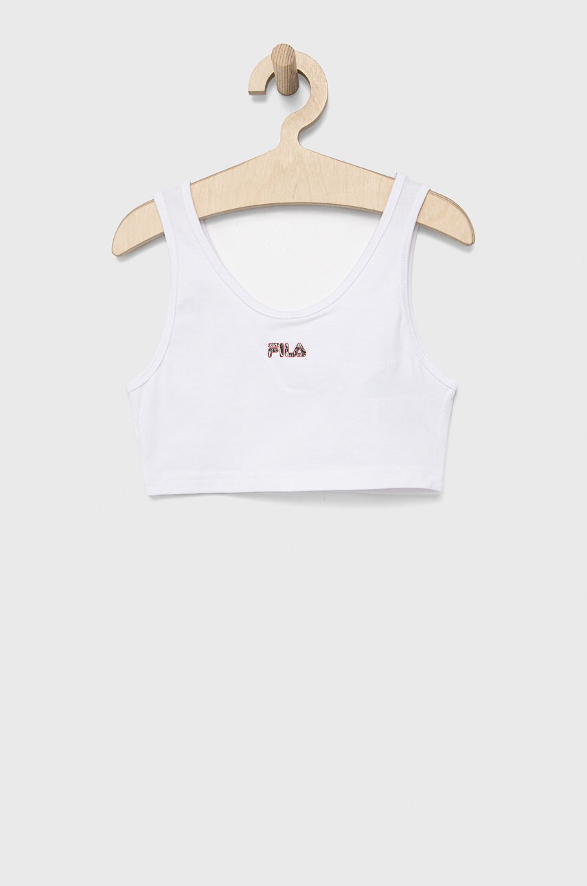 Fila top copii culoarea alb