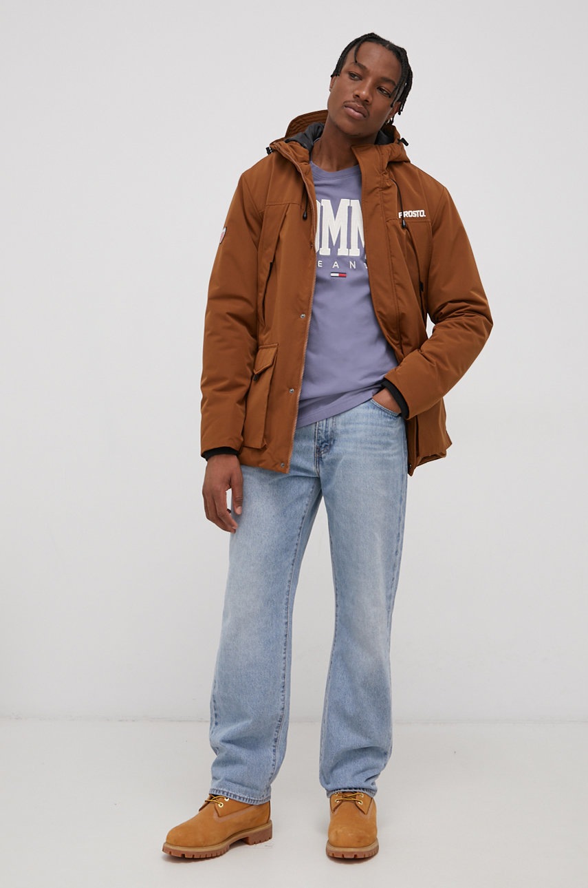 

Бавовняна футболка Tommy Jeans з аплікацією