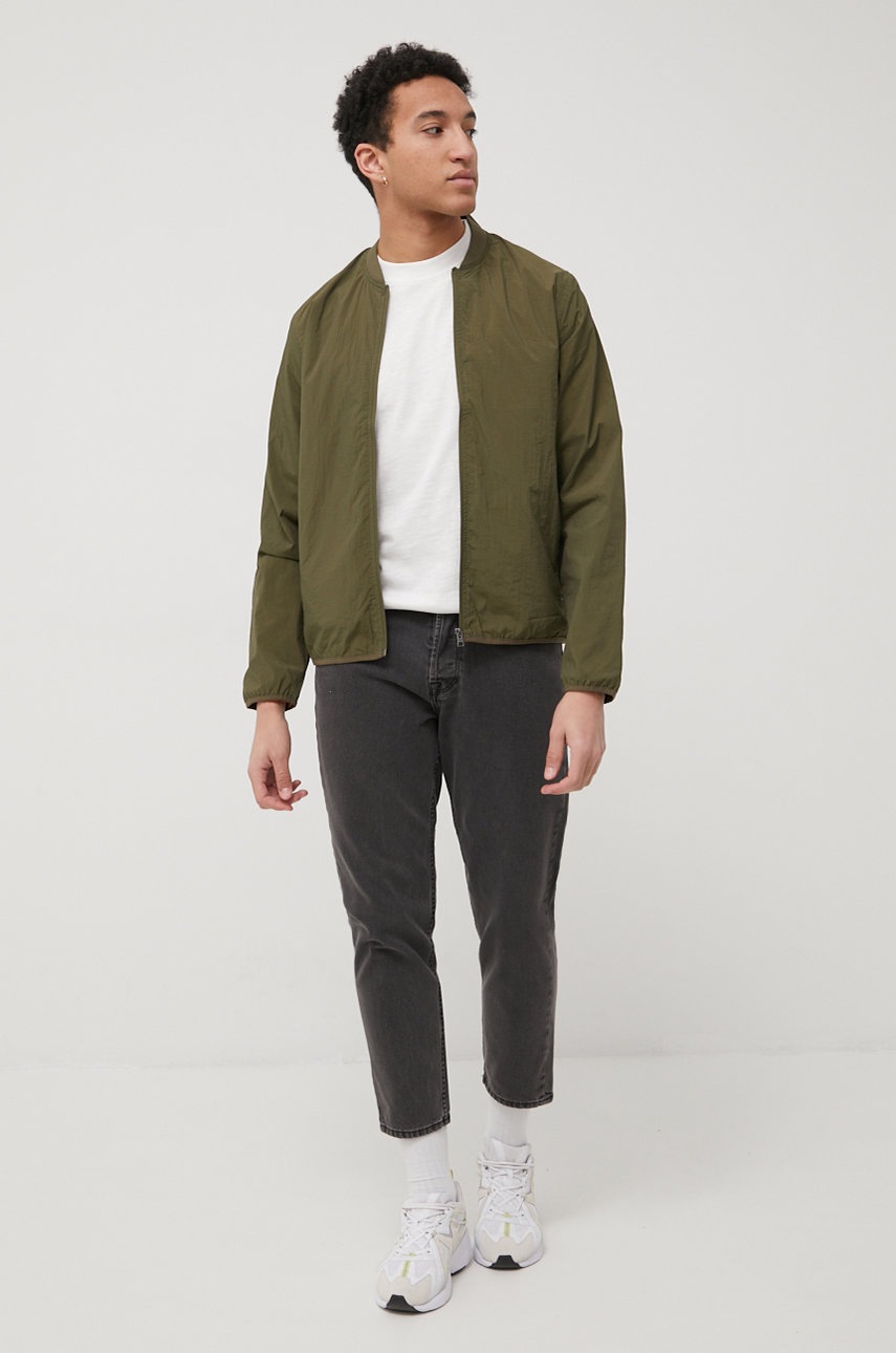 

Футболка Jack & Jones мужской цвет белый однотонный