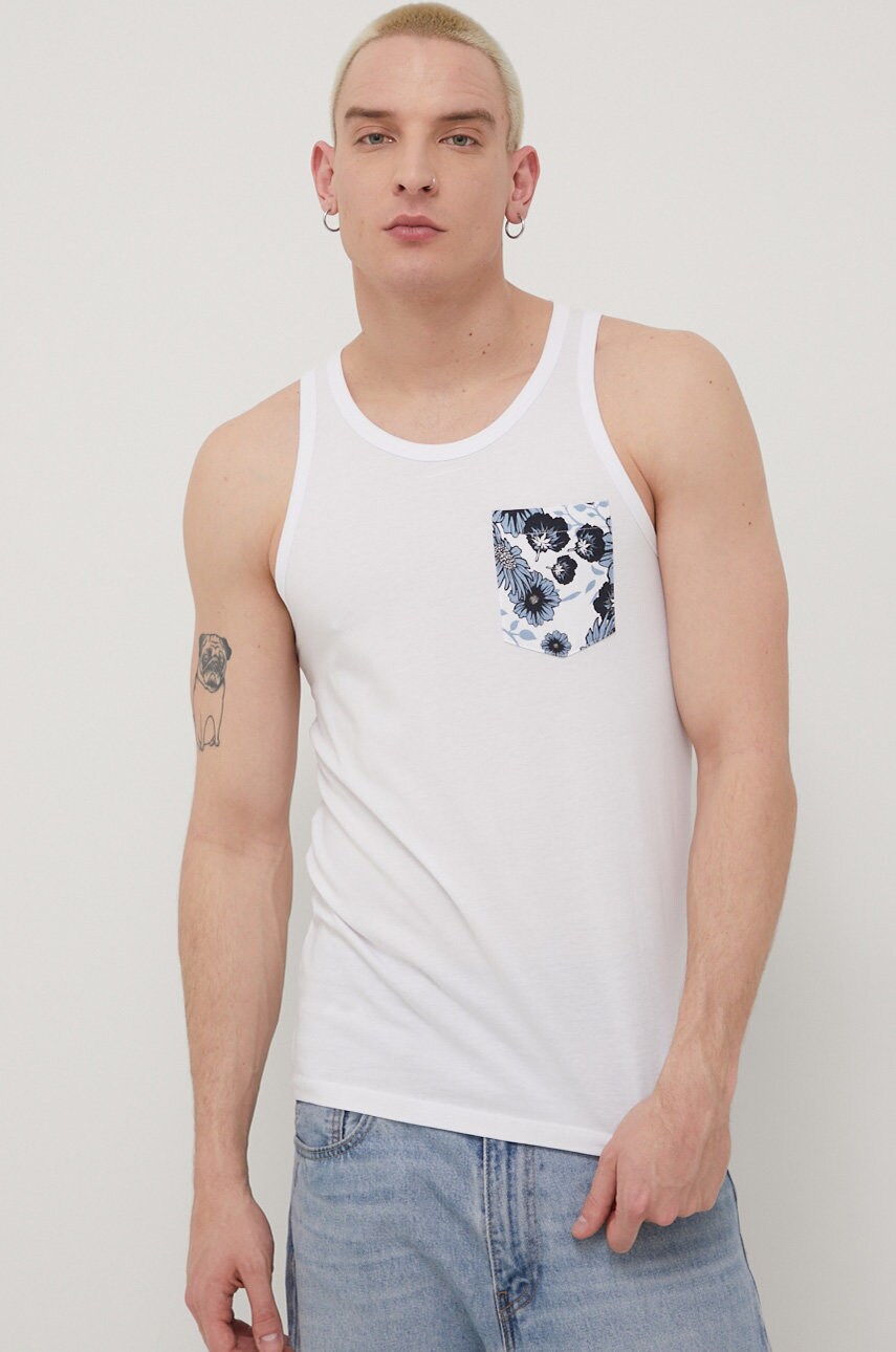 

Бавовняна футболка Produkt by Jack & Jones колір білий