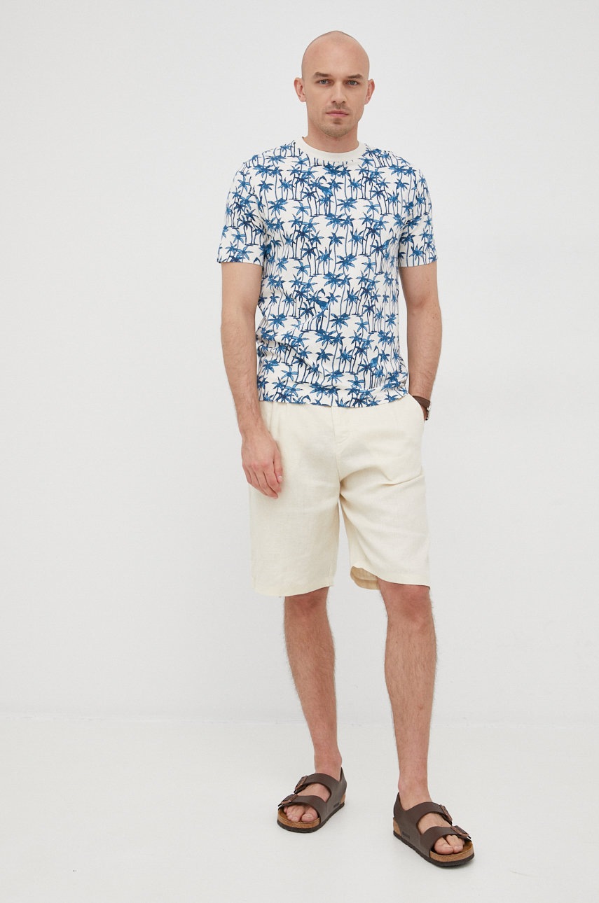 

Бавовняна футболка Scotch & Soda візерунок