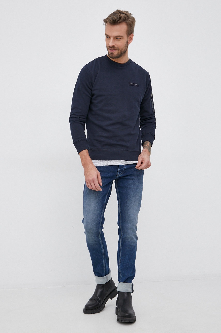 

Футболка Pepe Jeans Paul 4 колір сірий візерунок