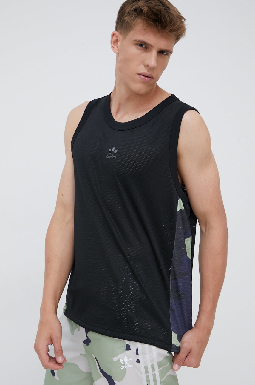 Adidas originals tricou hf4885 barbati, culoarea negru