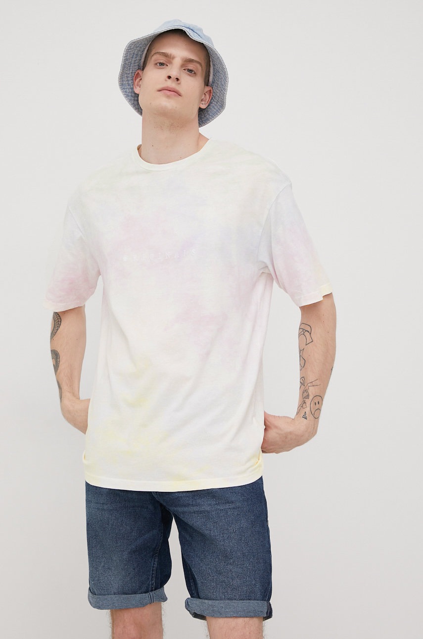 

Хлопковая футболка Jack & Jones с аппликацией