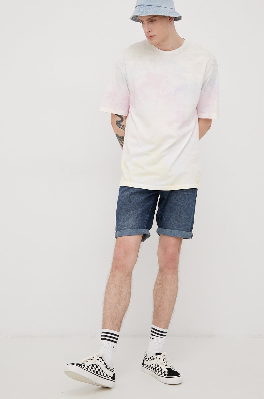 

Хлопковая футболка Jack & Jones с аппликацией