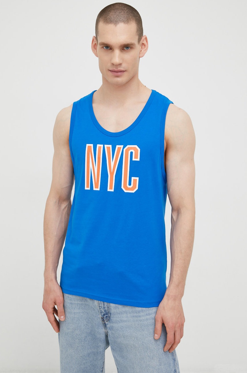 

Хлопковая футболка Jack & Jones цвет фиолетовый