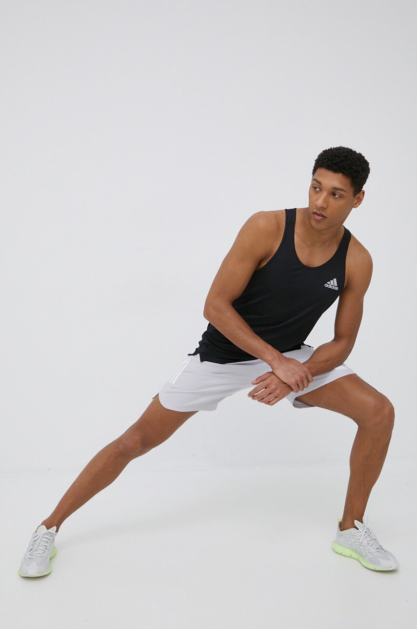 

Бігова футболка adidas Performance Own The Run HB7457 колір чорний