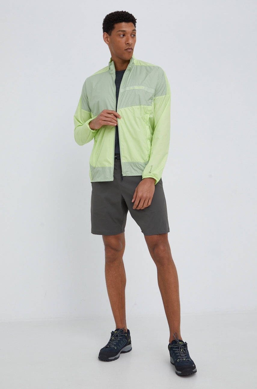 

Спортивная футболка Columbia Alpine Chill Zero цвет серый меланж