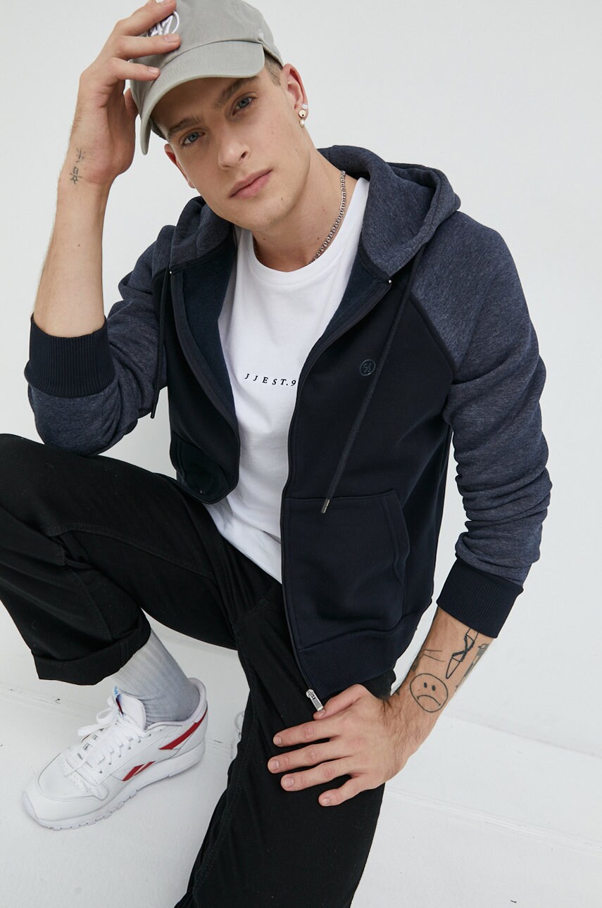 

Хлопковая футболка Jack & Jones цвет белый с аппликацией
