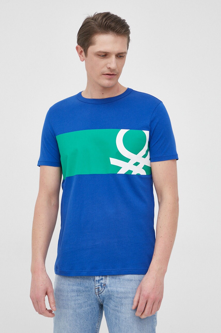 

Бавовняна футболка United Colors of Benetton з принтом