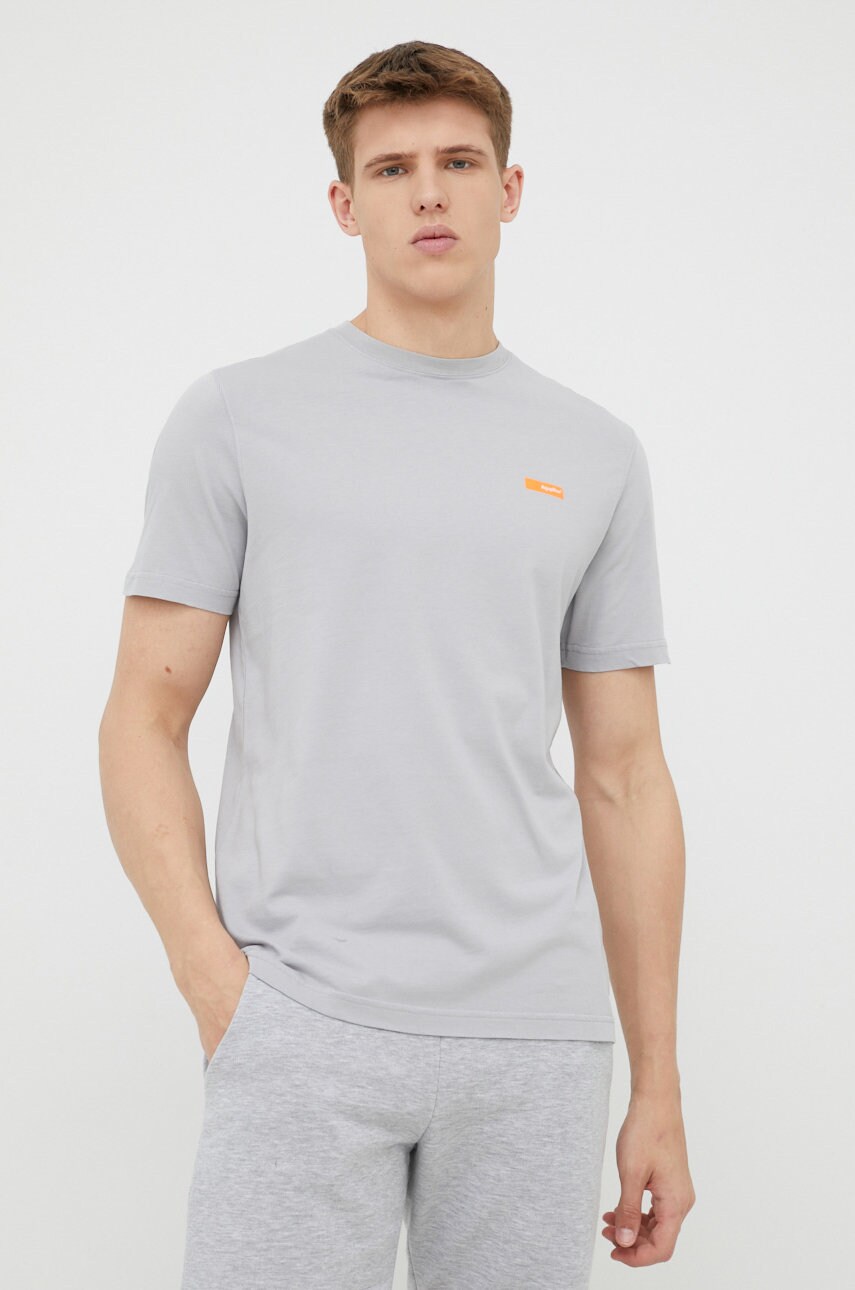 Refrigiwear tricou din bumbac culoarea gri, neted
