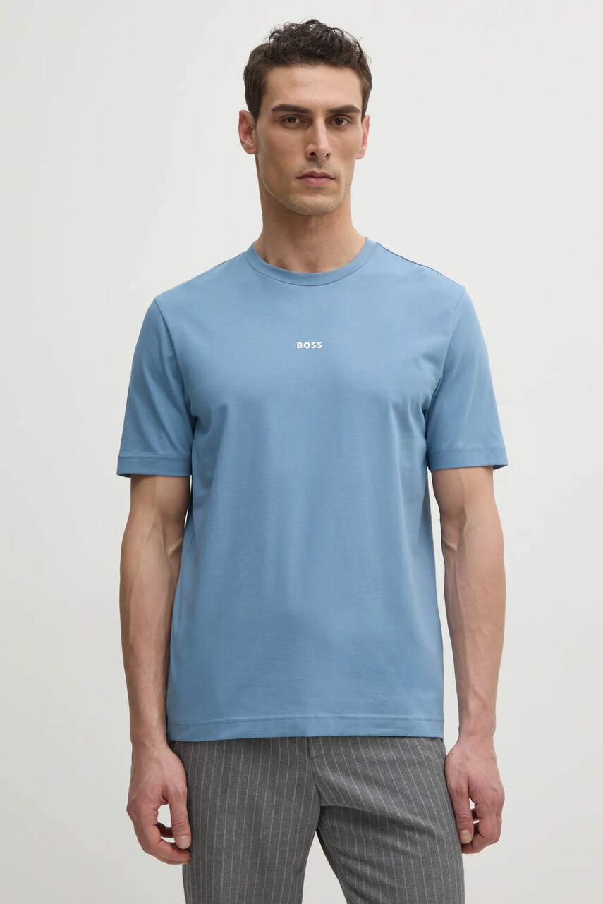 BOSS tricou BOSS ORANGE barbati, cu imprimeu, 50473278